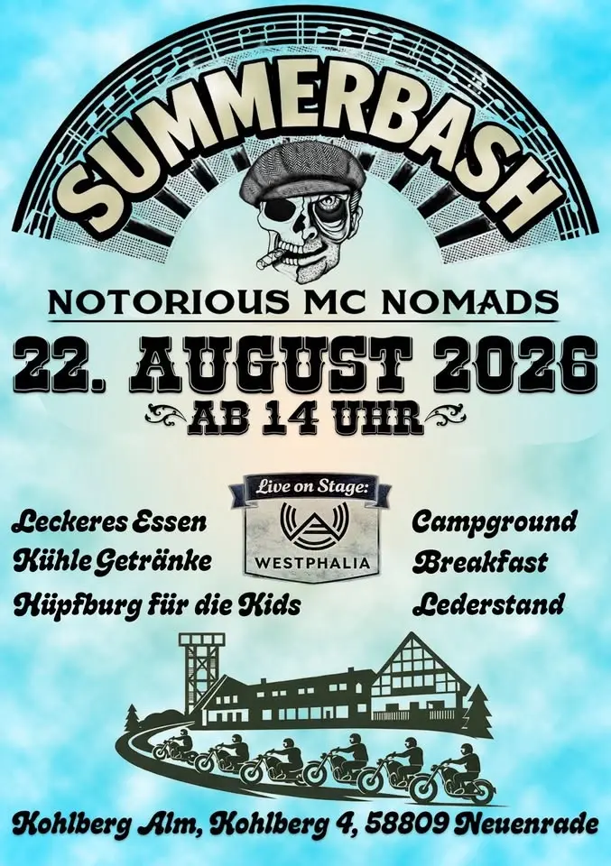 SUMMERBASH – Notorious MC Nomads