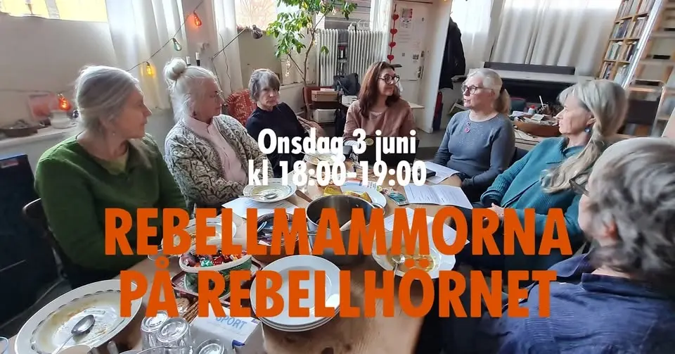 Rebellmammorna-träff på Rebellhörnet