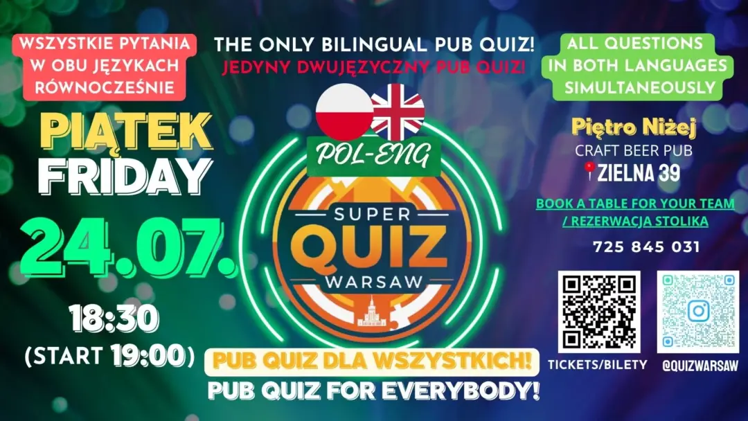 SUPER QUIZ WARSAW 24.07.