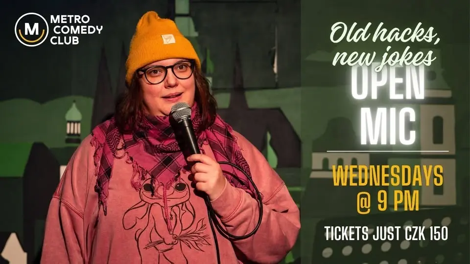 Old Hacks, New Jokes (Open Mic) -  15th July (9 PM) 
