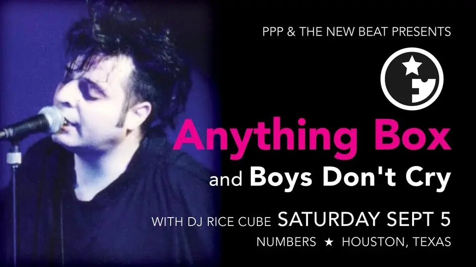 Anything Box & Boys Don't Cry: A Cure Experience at NUMBERS