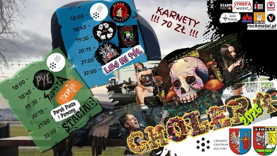 CHOLERA FESTIWAL III / 2026 / MEGALOPARK SZYJKI LIBIĄŻ
