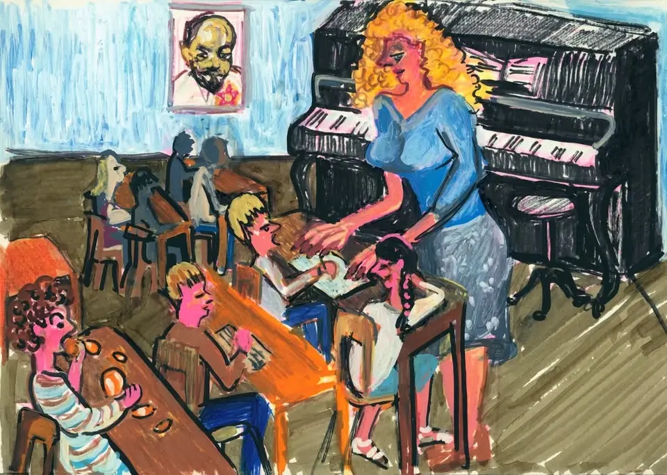 Презентация книги художницы Анны Варакин «В семье не без музыканта»