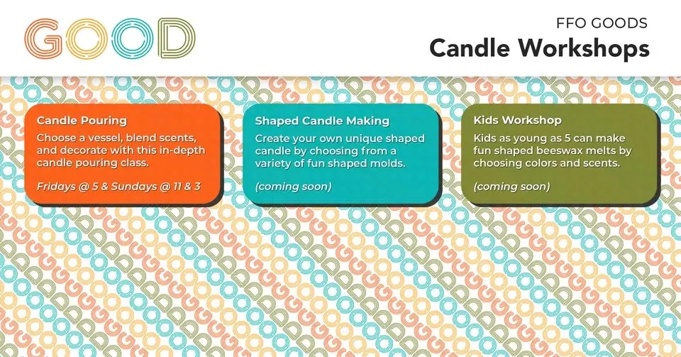 Candle Pouring Workshop