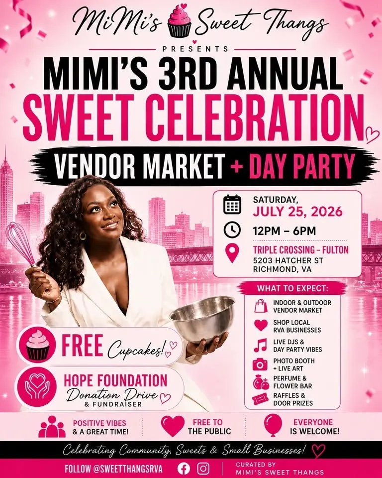 MiMi’s Sweet Celebration: Vendor Market & Day Party