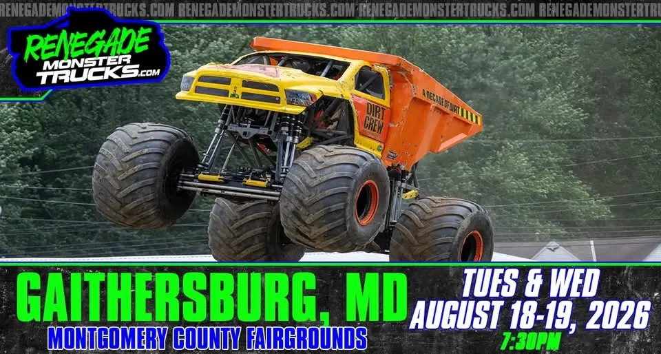 Renegade Monster Trucks - Gaithersburg, MD
