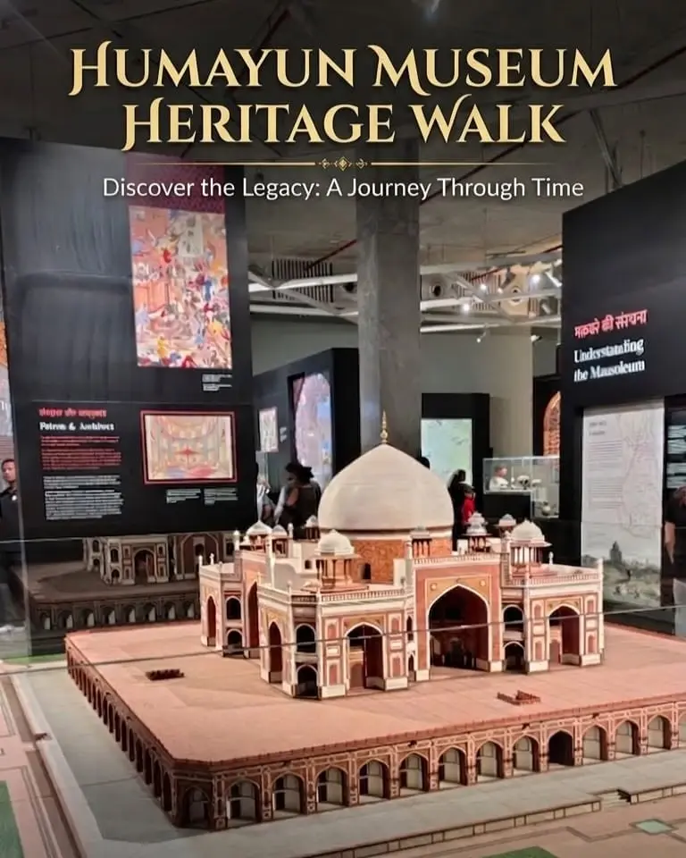 Underground history: Humayun's Tomb Museum Walk