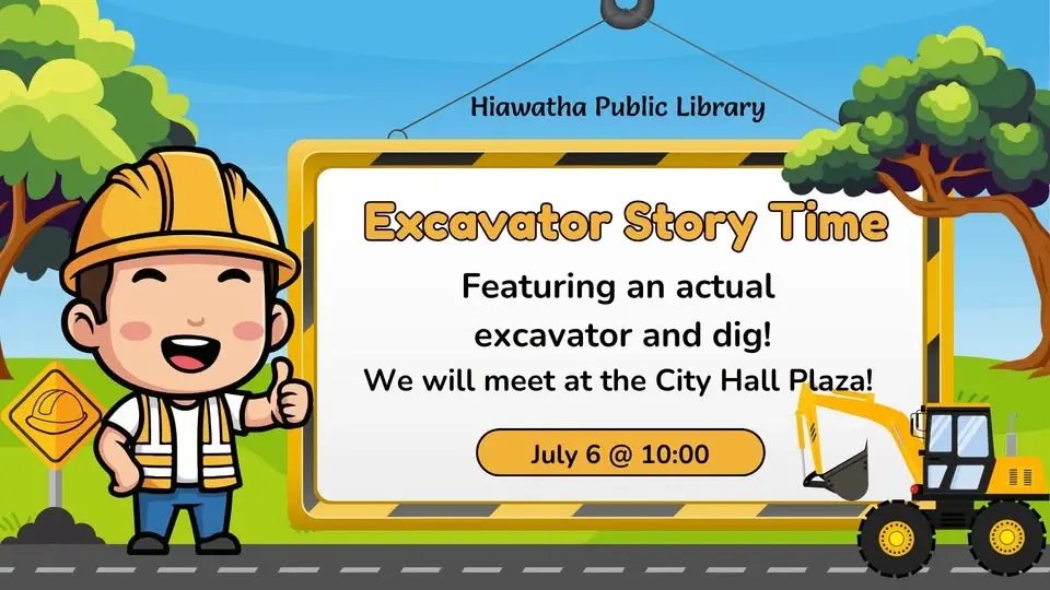 Excavator Story Time