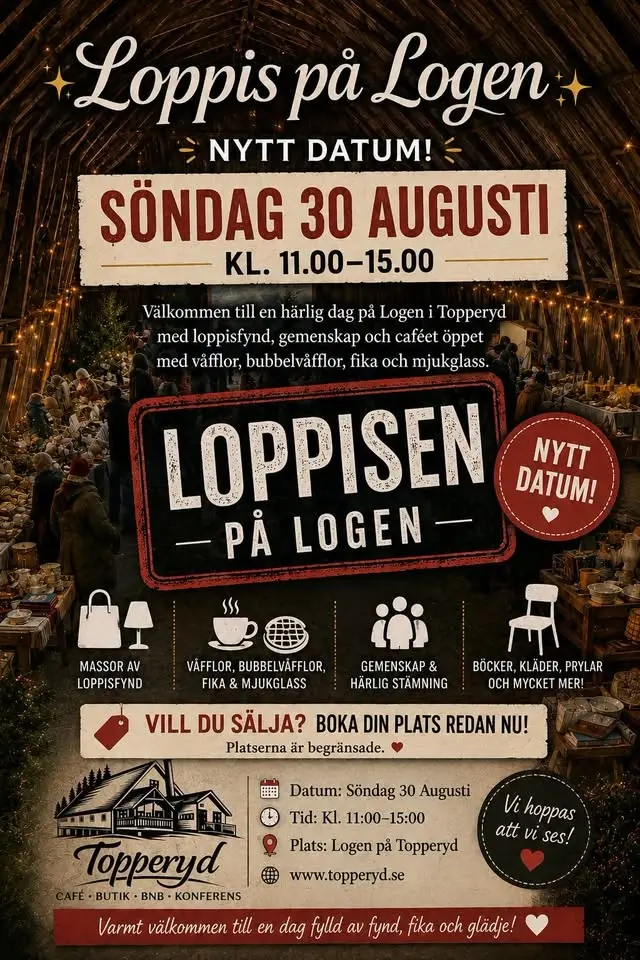 Loppis på logen