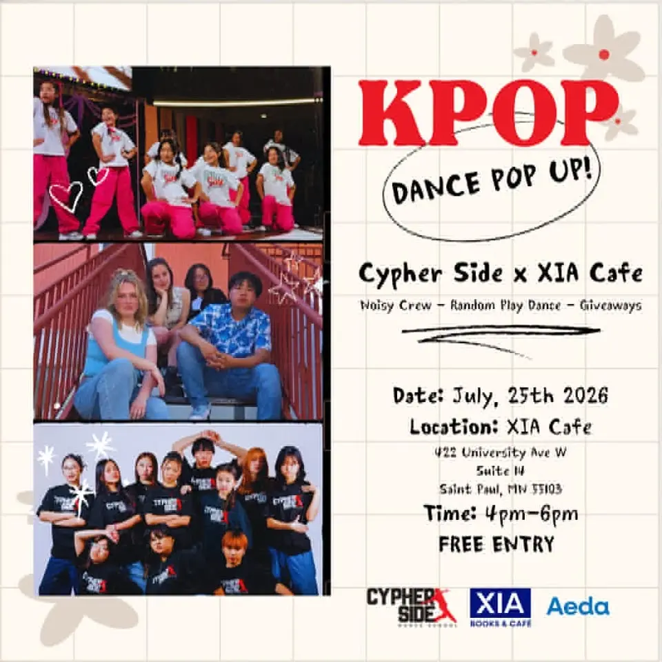 Cypher Side x XIA Cafe KPop Dance Pop Up!