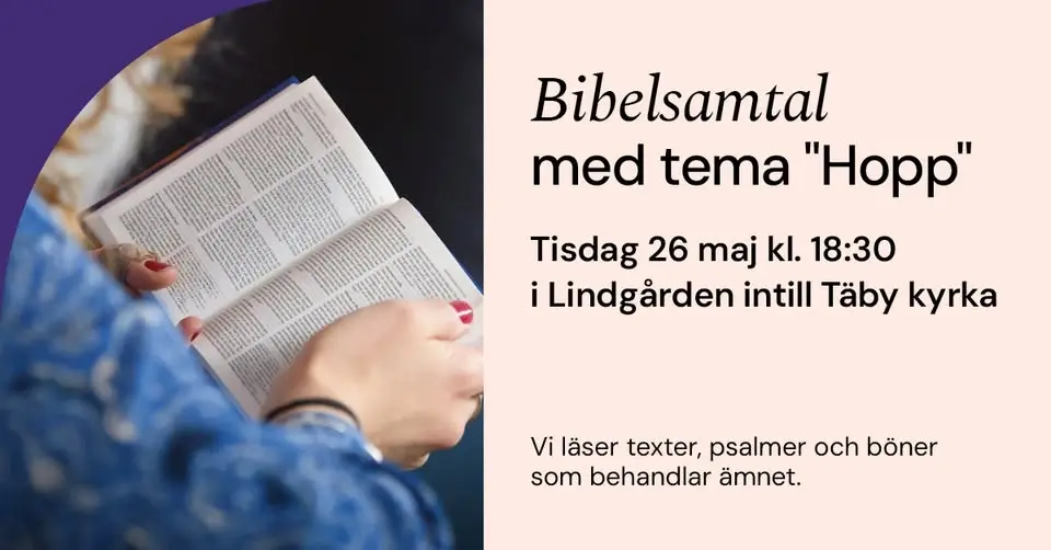 Bibelsamtal med tema "Hopp"