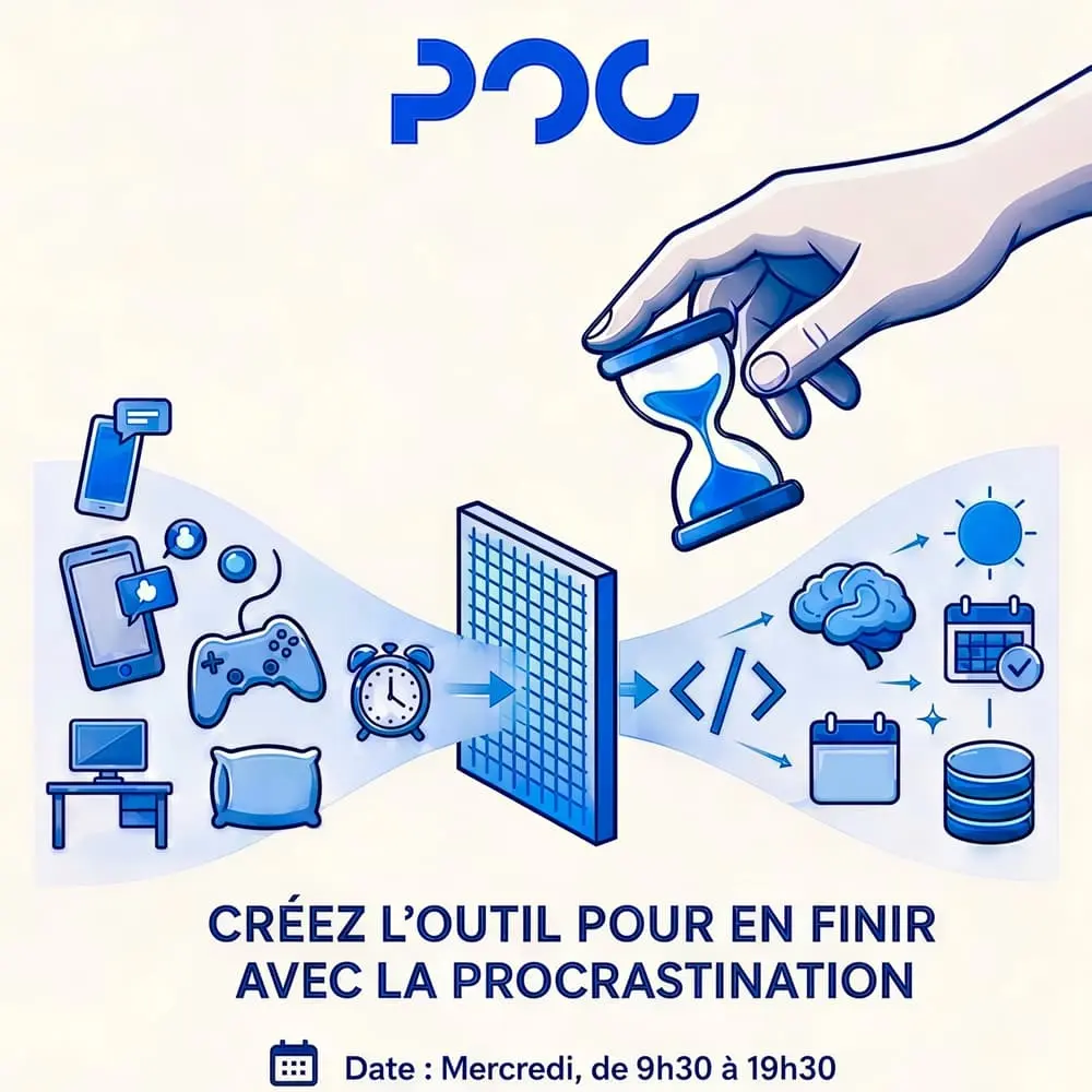 Hackathon PoC: 10h pour en finir avec la procrastination