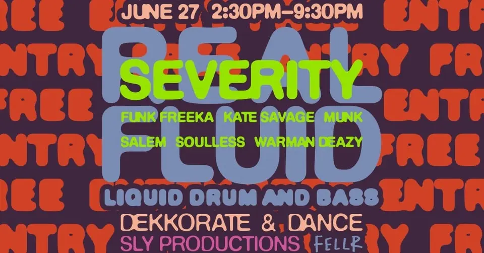 Real Fluid #22 - Free liquid dnb day party