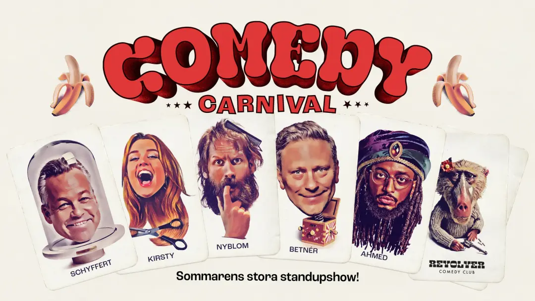 Standup med Comedy Carnival – Falkenberg