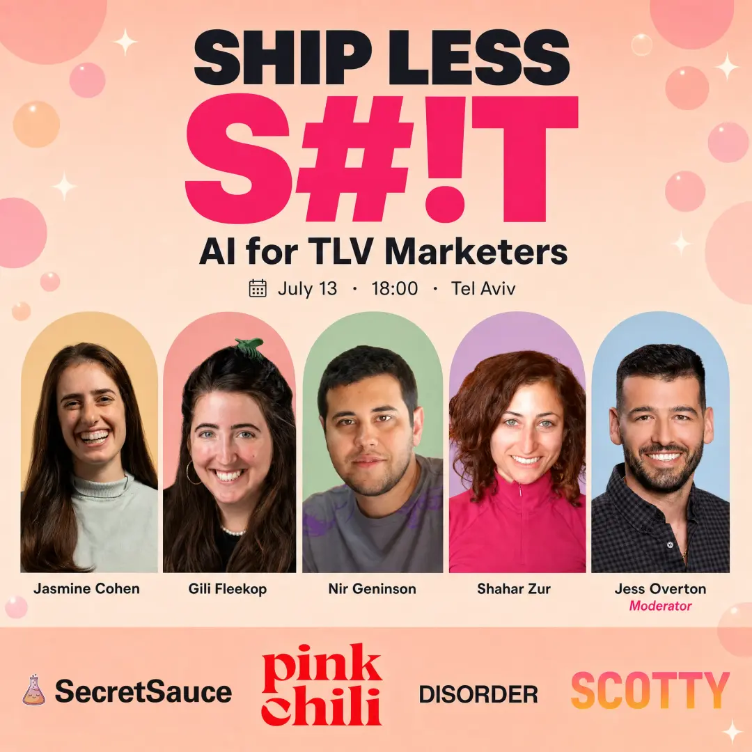 Ship Less S#!t: AI for TLV Marketers