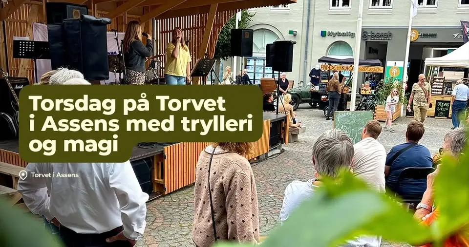 Torsdag på Torvet i Assens - Trylleri og magi