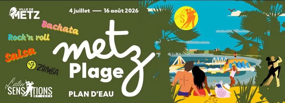 Danse @ Metz plage avec Latin’ Sensations by Jack !