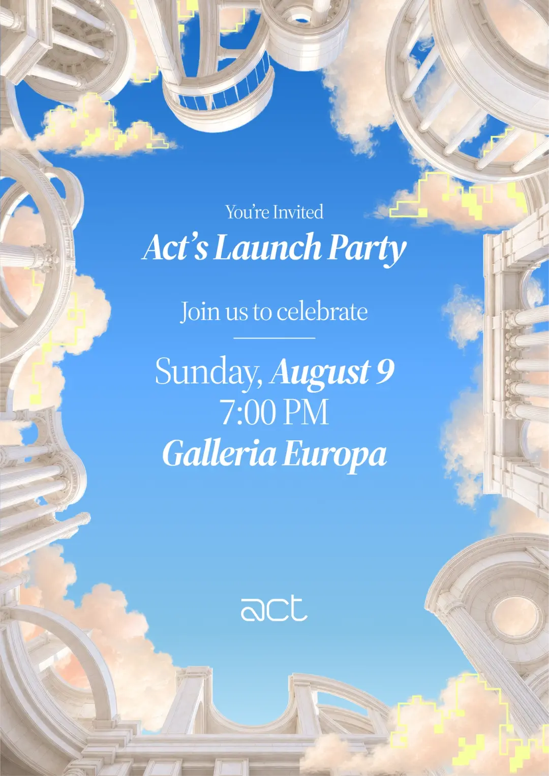 Act's Launch Party