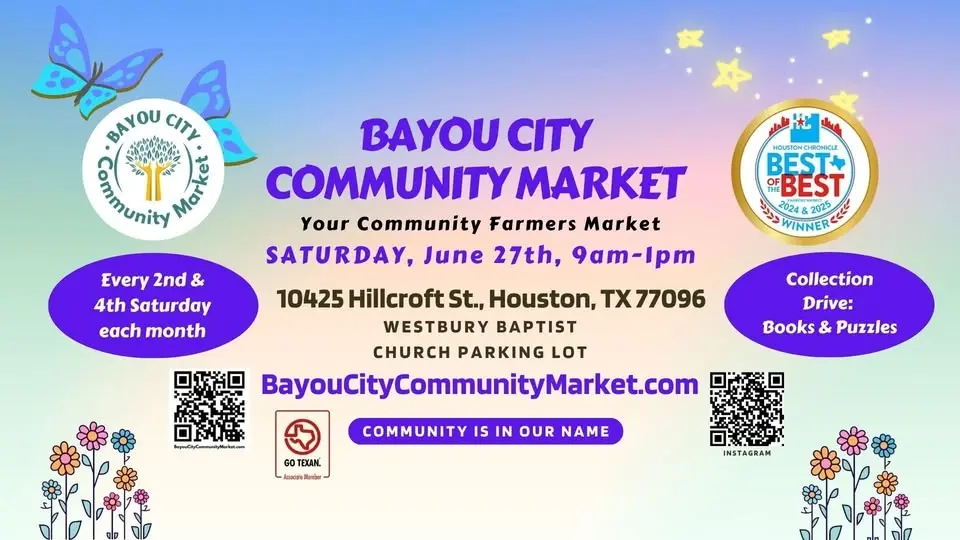 Bayou City Community Market - Your Community Farmers and Artisan Market