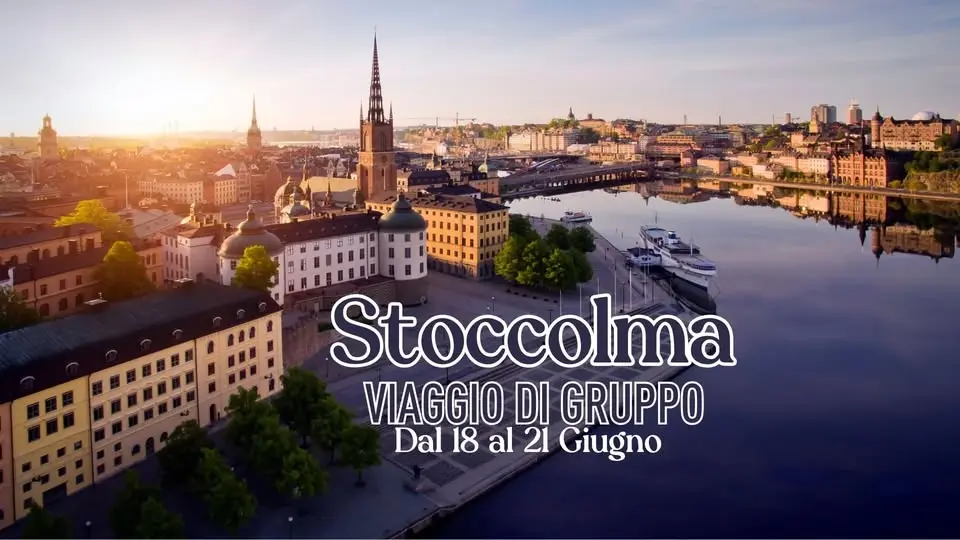 Viaggio di gruppo Stoccolma 18-21 Giugno 2026