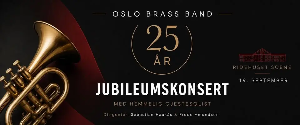 🎺 OSLO BRASS BAND – 25 ÅR 🎺