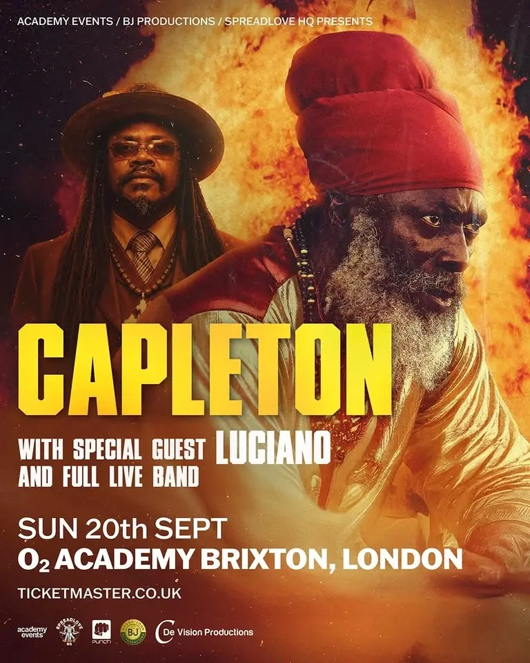 Capleton & Luciano live