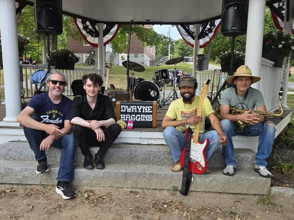 Dwayne Haggins Band at the Henniker Concert Series