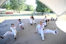 Capoeira påskträning