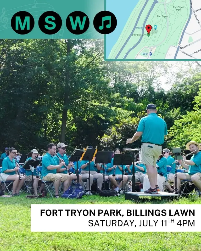 Manhattan Summer Winds Concert - Fort Tryon Park (Billings Lawn)