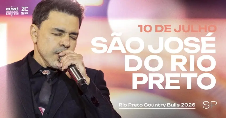 Show do Zezé Di Camargo em São José do Rio Preto/SP