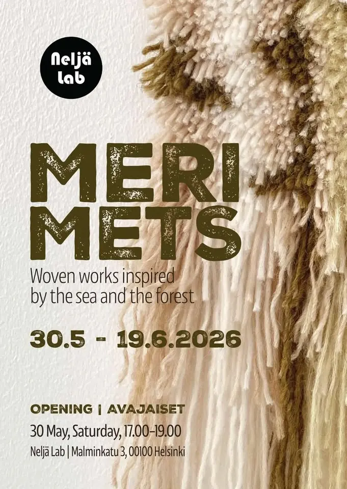 TAT OKADA Solo Exhibition:Merimets — Woven works inspired by the sea and the forest