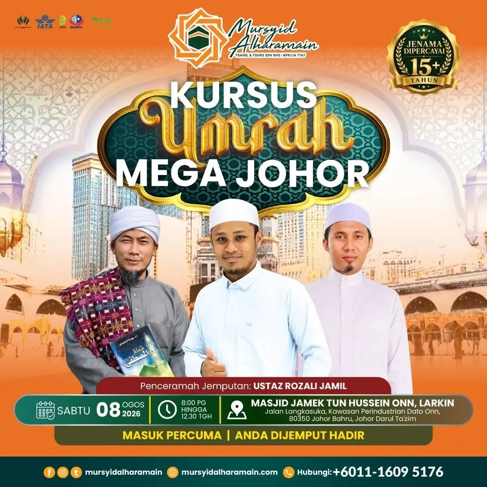 KURSUS UMRAH MEGA JOHOR