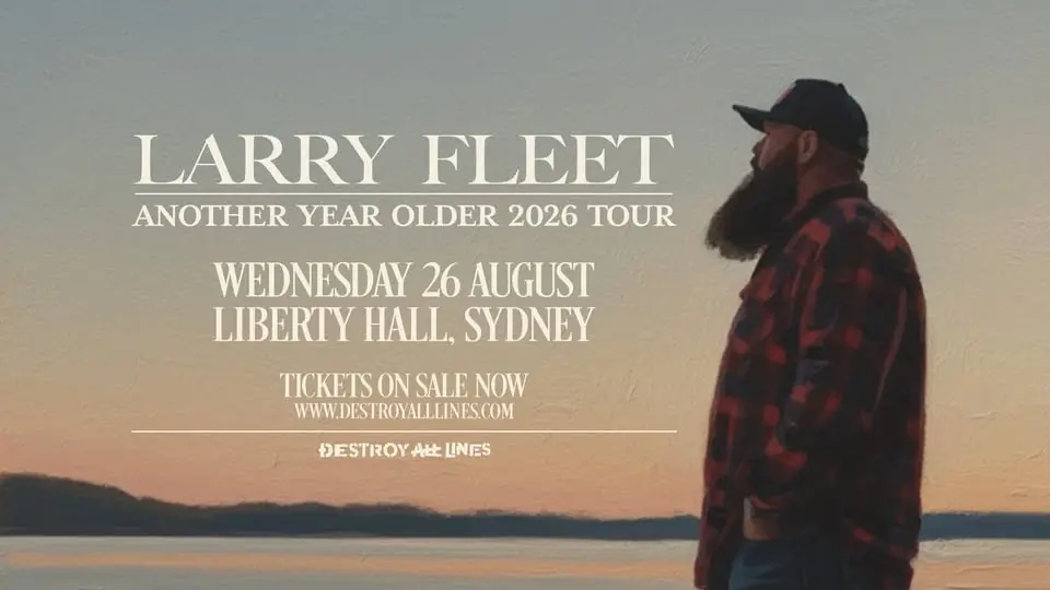 Larry Fleet // Sydney // Another Year Older Tour // Liberty Hall // 18+