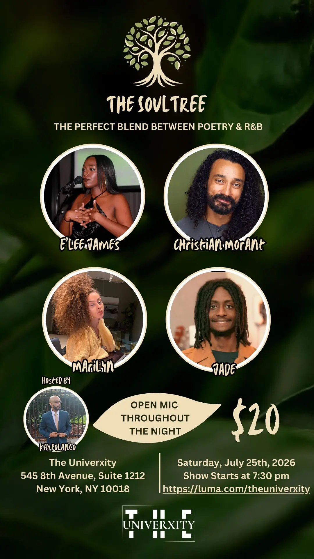 The SoulTree: Poetry & R&B