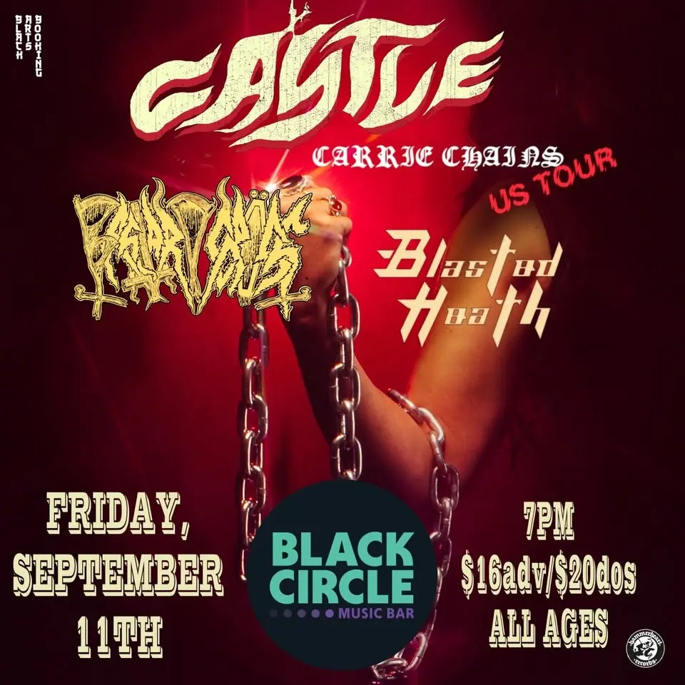 Stranger Attractions Presents CASTLE w/ BASTARD CROSS & BLASTED HEATH!!