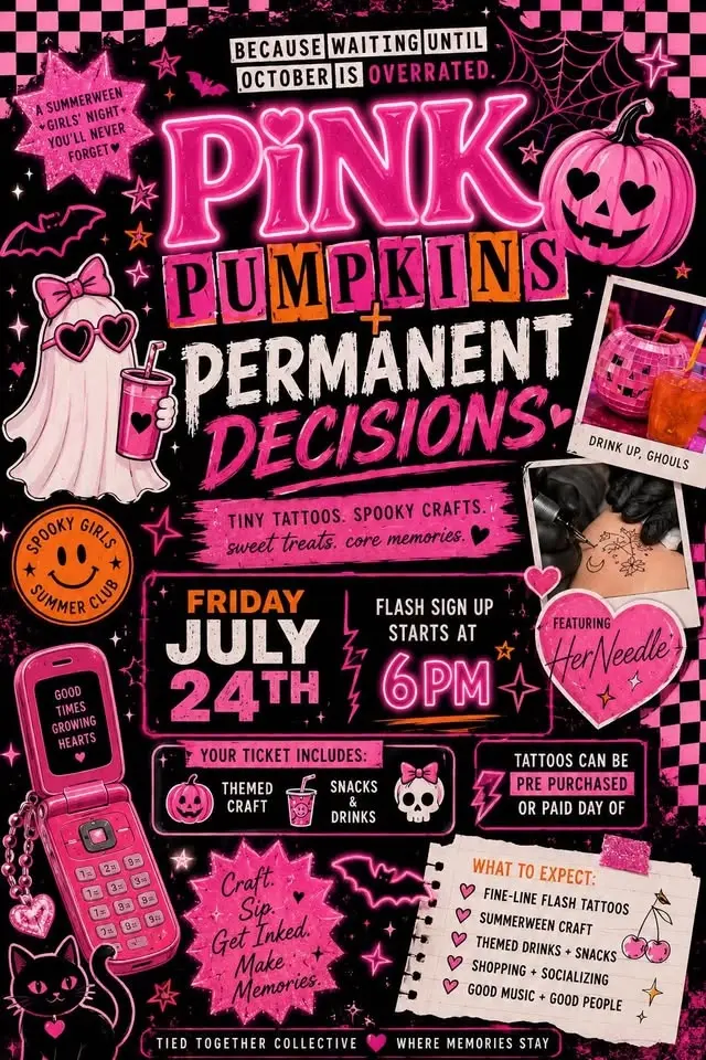 Pink Pumpkins & Permanent Decisions