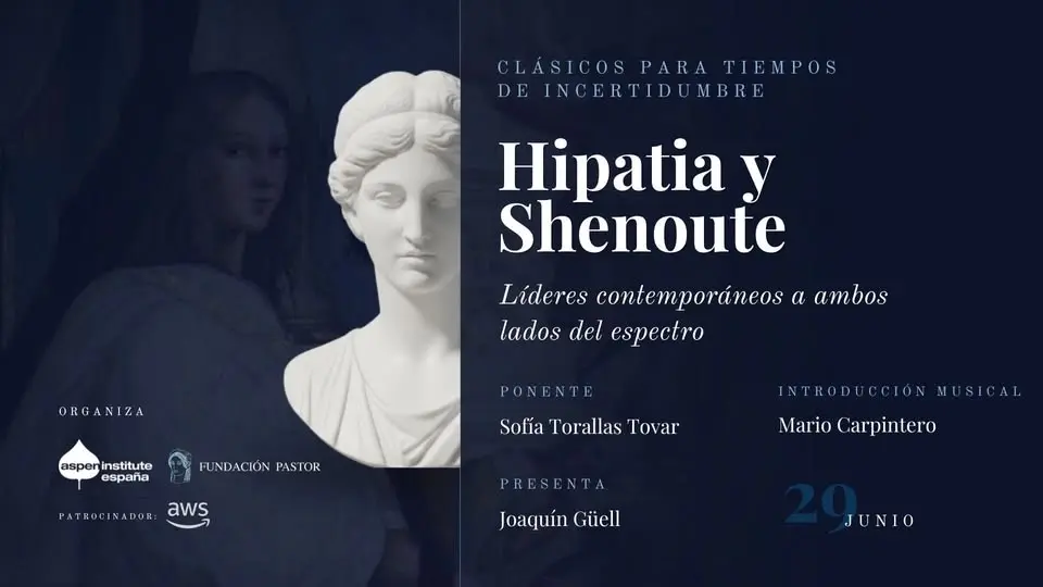 Hipatia y Shenoute. Líderes contemporáneos a ambos lados del espectro, por Sofía Torallas