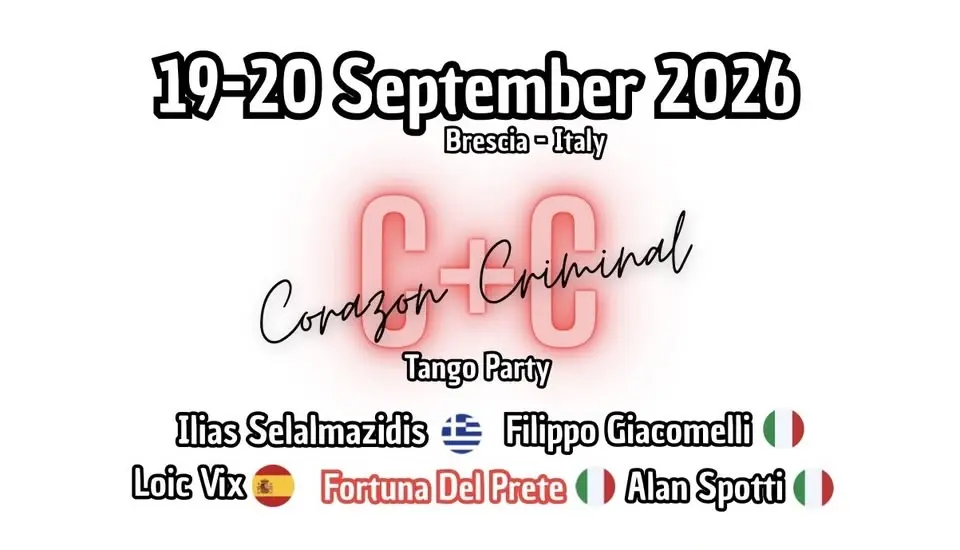 ❤️ C+C Tango Party ❤️ 19 September 2026