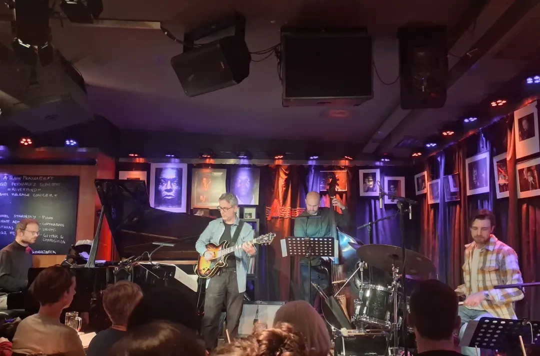 Hugo Fernandez Quartett plays Rivermind Modern contemporary word Jazz