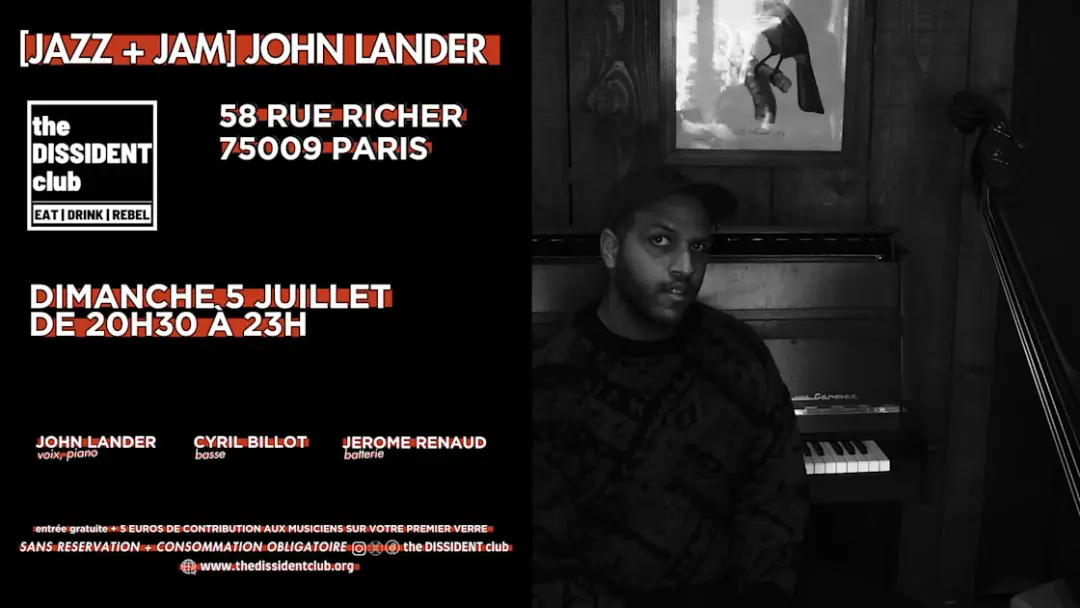 [Jazz + Jam] Trio John Lander