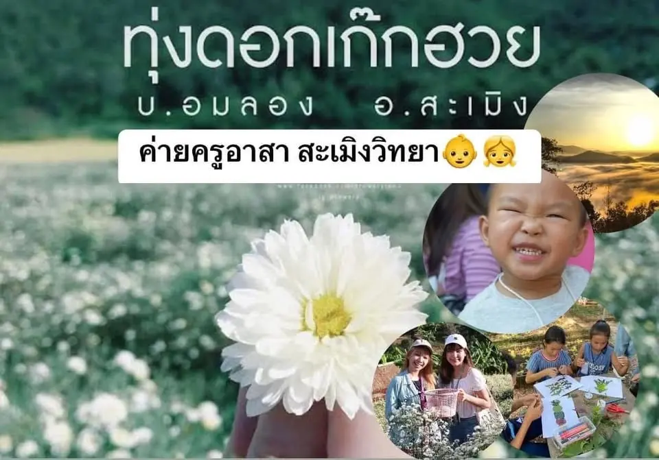 ค่ายครูอาสาสร้างสุข   สะเมิงวิทยา  ดอยนกหรรษา 🥳🌼