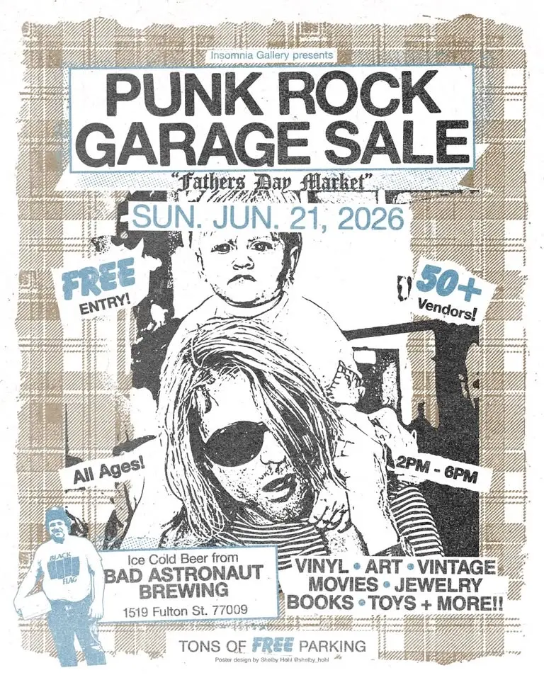 Punk Rock Garage Sale Father's Day Edition