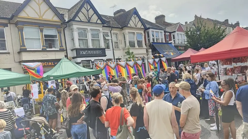 Bowes Park Pride x Myddleton Road Market 