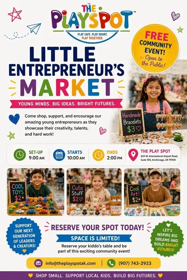 The Play Spot's Little Entrepreneur's Market!