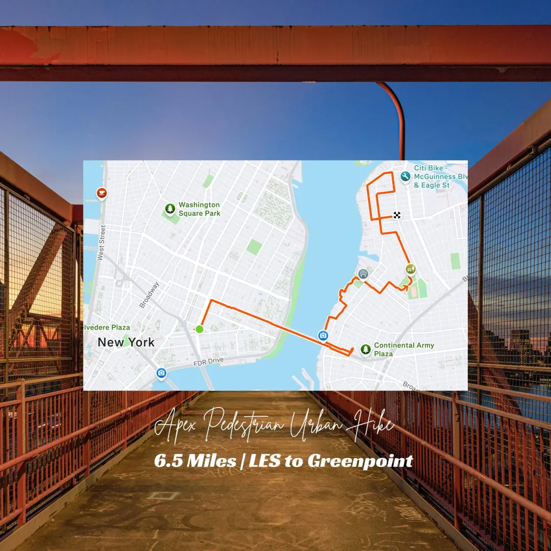 Williamsburg Bridge to Greenpoint Guided Walk