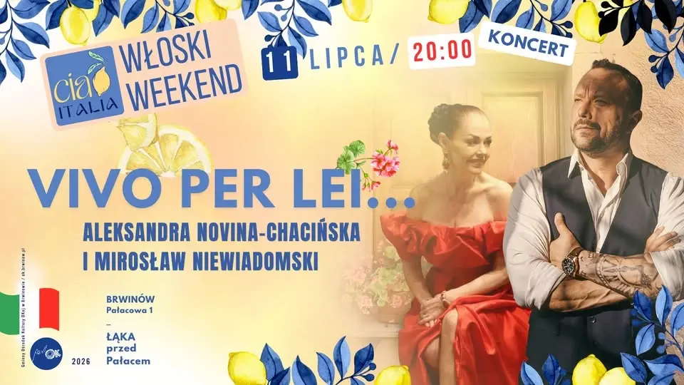 Ciao Italia! 🇮🇹 VIVO PER LEI… / koncert / Włoski Weekend cz. I