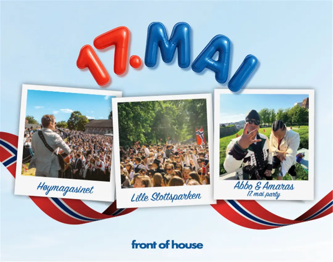 Front Of House 17. mai Afterparty @ Røverstaden