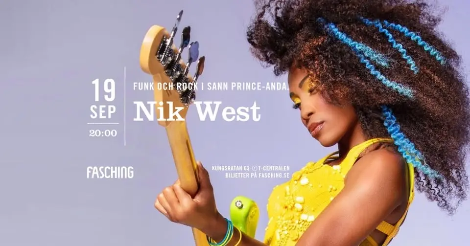 Nik West | Fasching, Stockholm