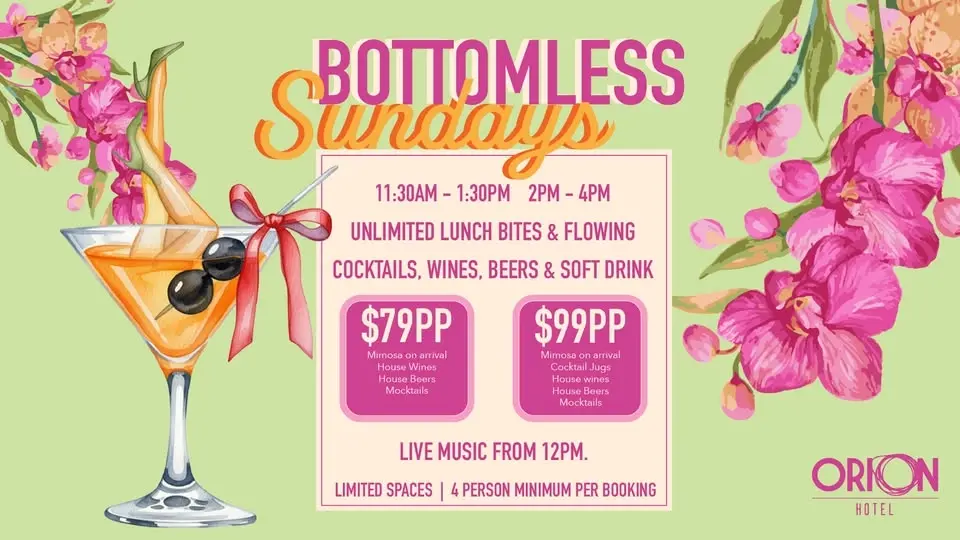 BOTTOMLESS SUNDAYS