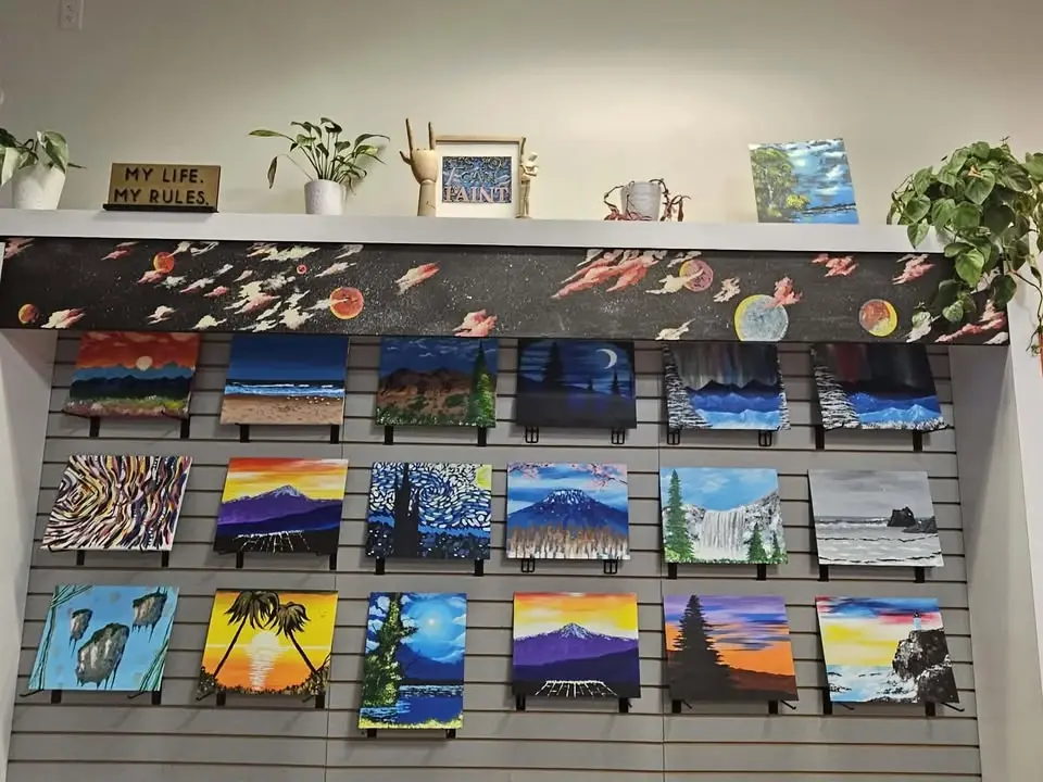 50% Off Thursdays! Mystery Landscape -$15 per painter at “Yes, You Can Paint!”